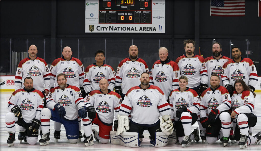 Veterans Hockey United team photo