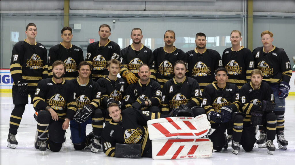 Veterans Hockey United team